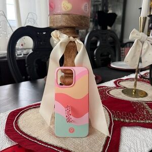 Loopy iPhone 16 Pro Max + New Happy Hearts & Clear Coral Loops